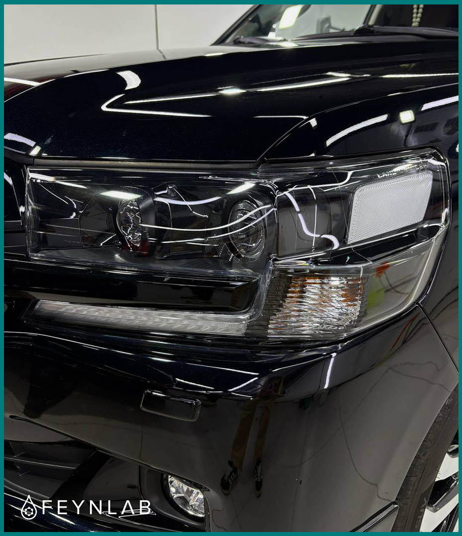 Кузов черного Toyota Land Cruiser 200 картинка