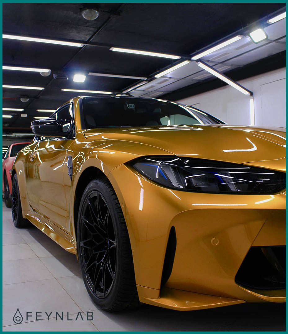 BMW M4 Золотая фото
