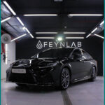 Черная Toyota Camry в детейлинге Feynlab фото